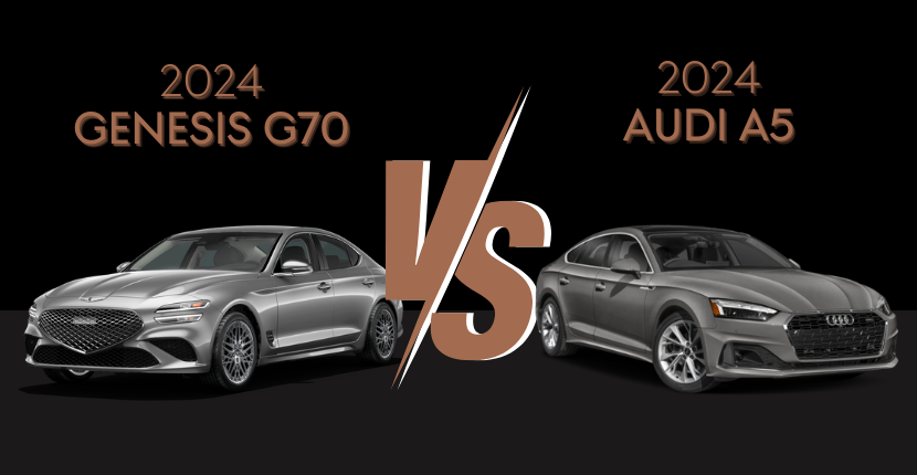 2024 Genesis G70 vs 2024 Audi A5: Better Sedan, Better Value