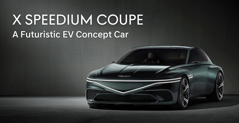Genesis X Speedium Coupe - A Futuristic EV Concept Car