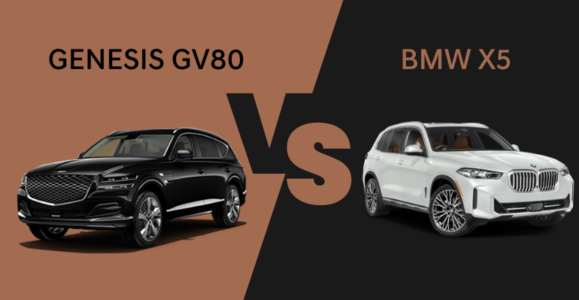Genesis GV80 vs BMW X5