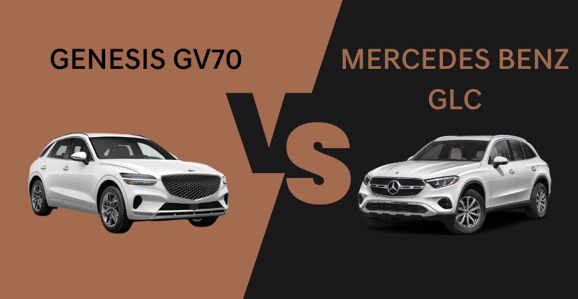 Genesis GV70 vs Mercedes Benz GLC